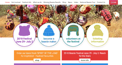 Desktop Screenshot of beaniefest.org